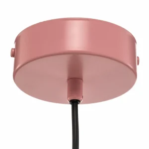 Sale Jupiter Suspension Samba, à 1 lampe, rose/blanc