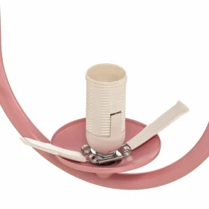 Sale Jupiter Suspension Samba, à 1 lampe, rose/blanc
