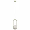 New Jupiter Suspension Samba, à 1 lampe, vert/blanc