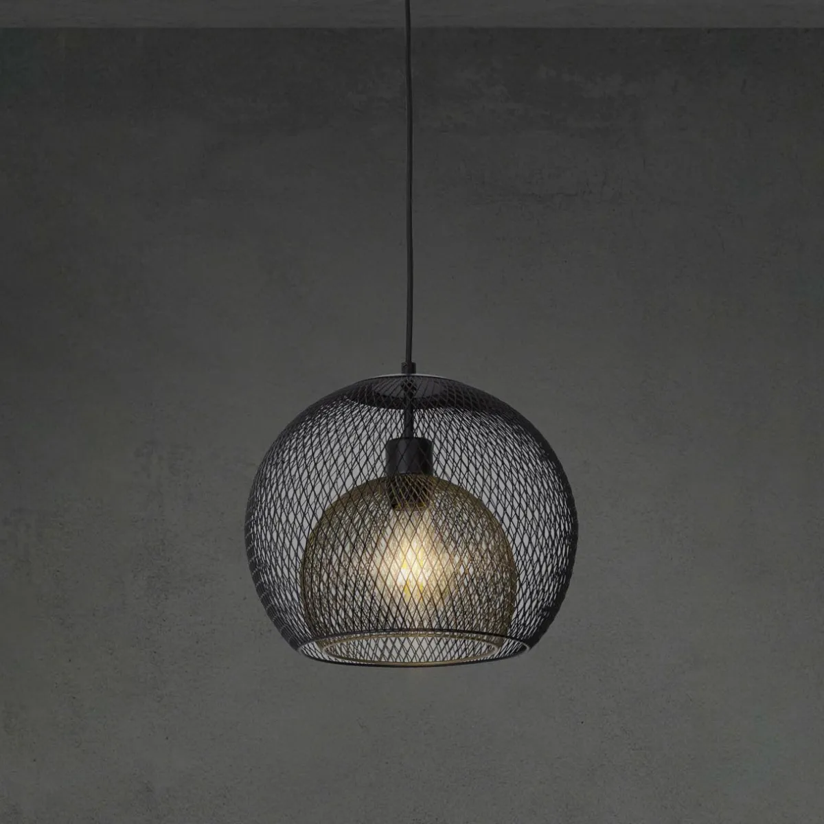 suspension_selina_double_abatjour_fil__une_lampe_1.webp Online NOWA GmbH Suspension Selina double abat-jour fil à une lampe