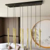 Discount EMIBIG LIGHTING Suspension Selter, doré, à 9 lampes, métal