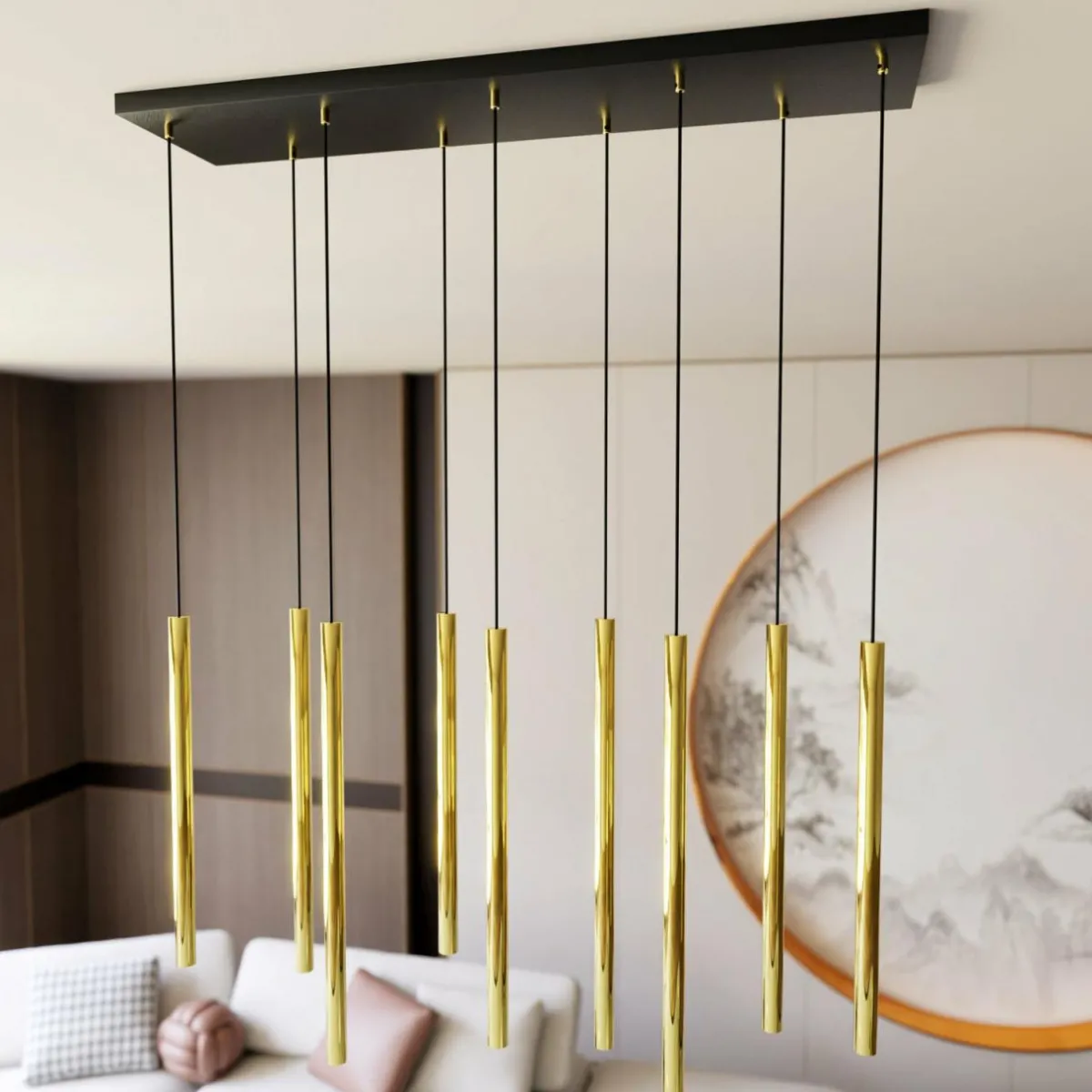 suspension_selter_dor___lampes_mtal_0.webp Discount EMIBIG LIGHTING Suspension Selter, doré, à 9 lampes, métal