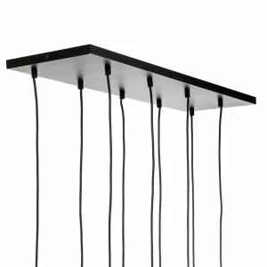 Fashion EMIBIG LIGHTING Suspension Sid, à 9 lampes, noir