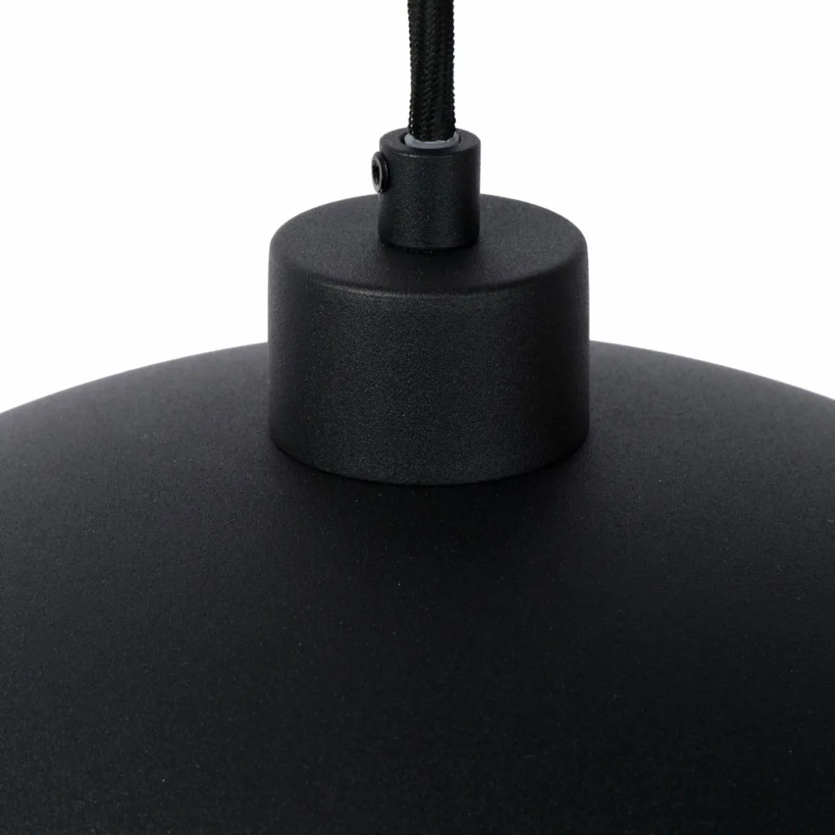 suspension_siemon_en_acier__cm_noire_1.webp Sale Lucide Suspension Siemon en acier, Ø 40 cm, noire
