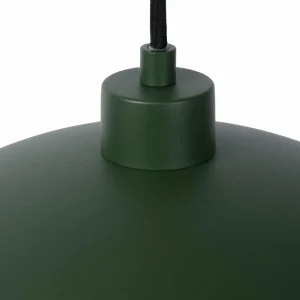 Best Sale Lucide Suspension Siemon en acier, Ø 40 cm, verte