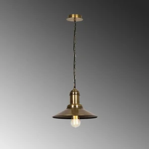 Discount Opviq Suspension Sivani MR-639 à 1 lampe Ø30cm or antique