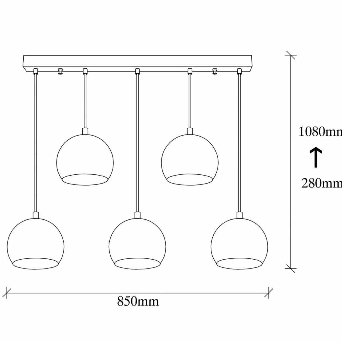 suspension_sivani_mr_or_antique_fer___lampes_1.webp Sale Opviq Suspension Sivani MR-1000, or antique, fer, à 5 lampes