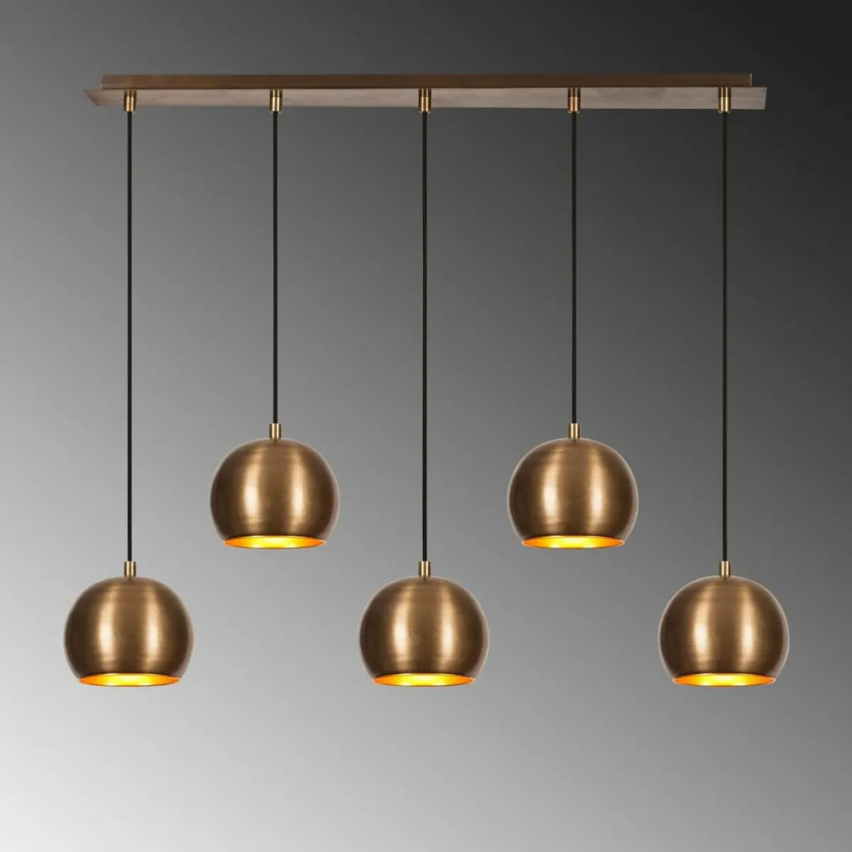 suspension_sivani_mr_or_antique_fer___lampes_2.webp Sale Opviq Suspension Sivani MR-1000, or antique, fer, à 5 lampes