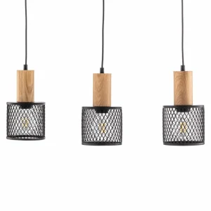 Store Eko-Light Suspension Sobresa abat-jour grille, à 3 lampes