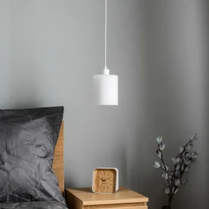 Online Solbika Lighting Suspension Soda avec abat-jour en verre blanc Ø 15cm