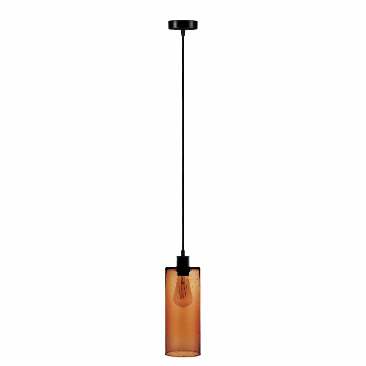 suspension_soda_cylindre_en_verre_ambre__cm_0.webp Flash Sale Solbika Lighting Suspension Soda Cylindre en verre ambre Ø 12cm
