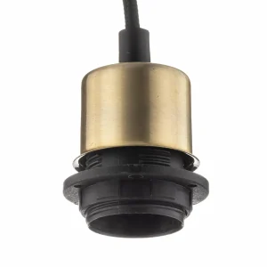 Flash Sale Solbika Lighting Suspension Soda Cylindre en verre rosé Ø 12cm