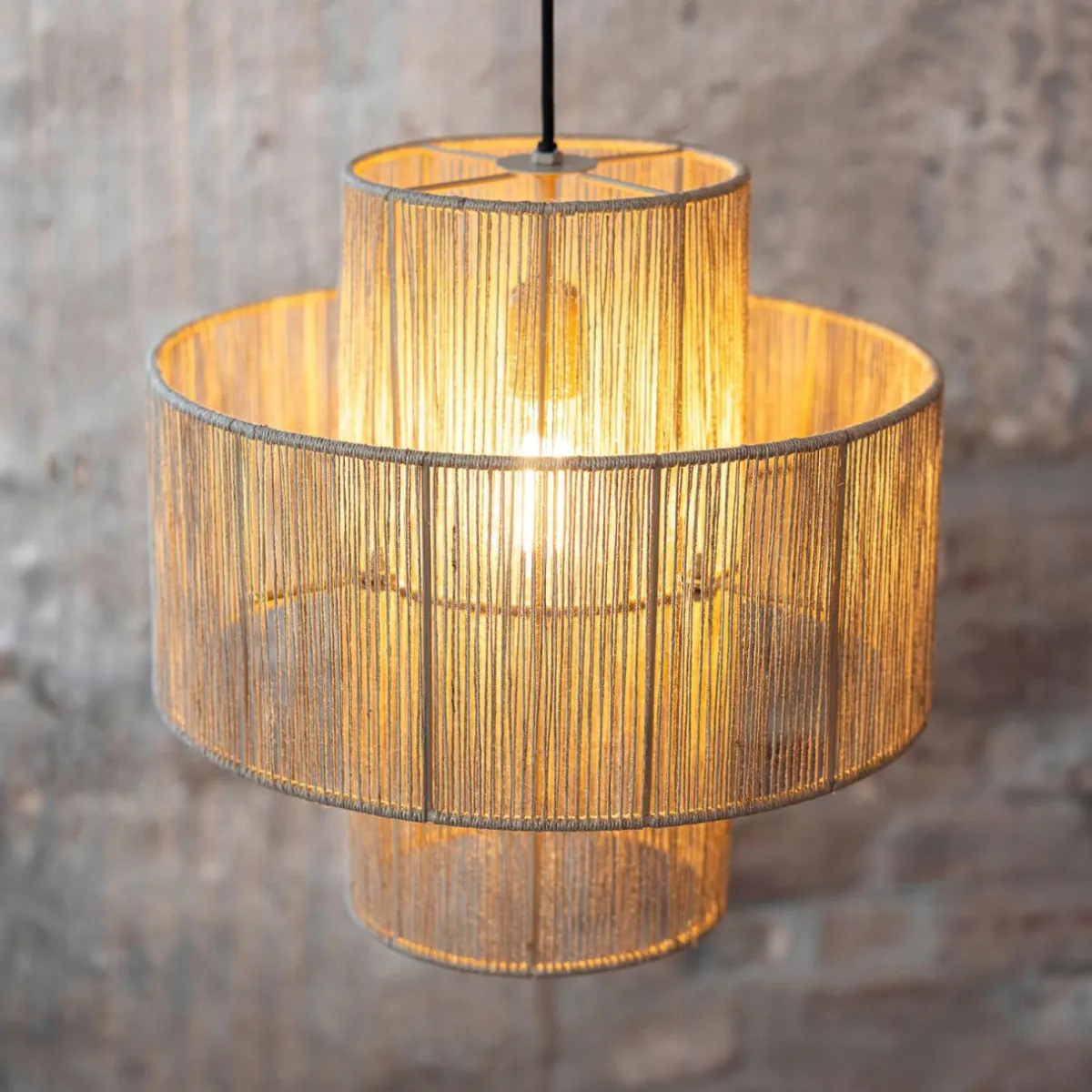 suspension_soga_fiche_naturel_jute___cm_2.webp Cheap Markslöjd Suspension Soga, fiche, naturel, jute, Ø 40 cm