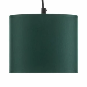 Best Luminex Suspension Soho cylindrique x1 Ø 18 cm vert/doré
