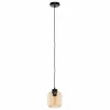 New Eko-Light Suspension Sombra, ambrée, à 1 lampe