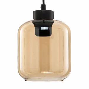 New Eko-Light Suspension Sombra, ambrée, à 1 lampe