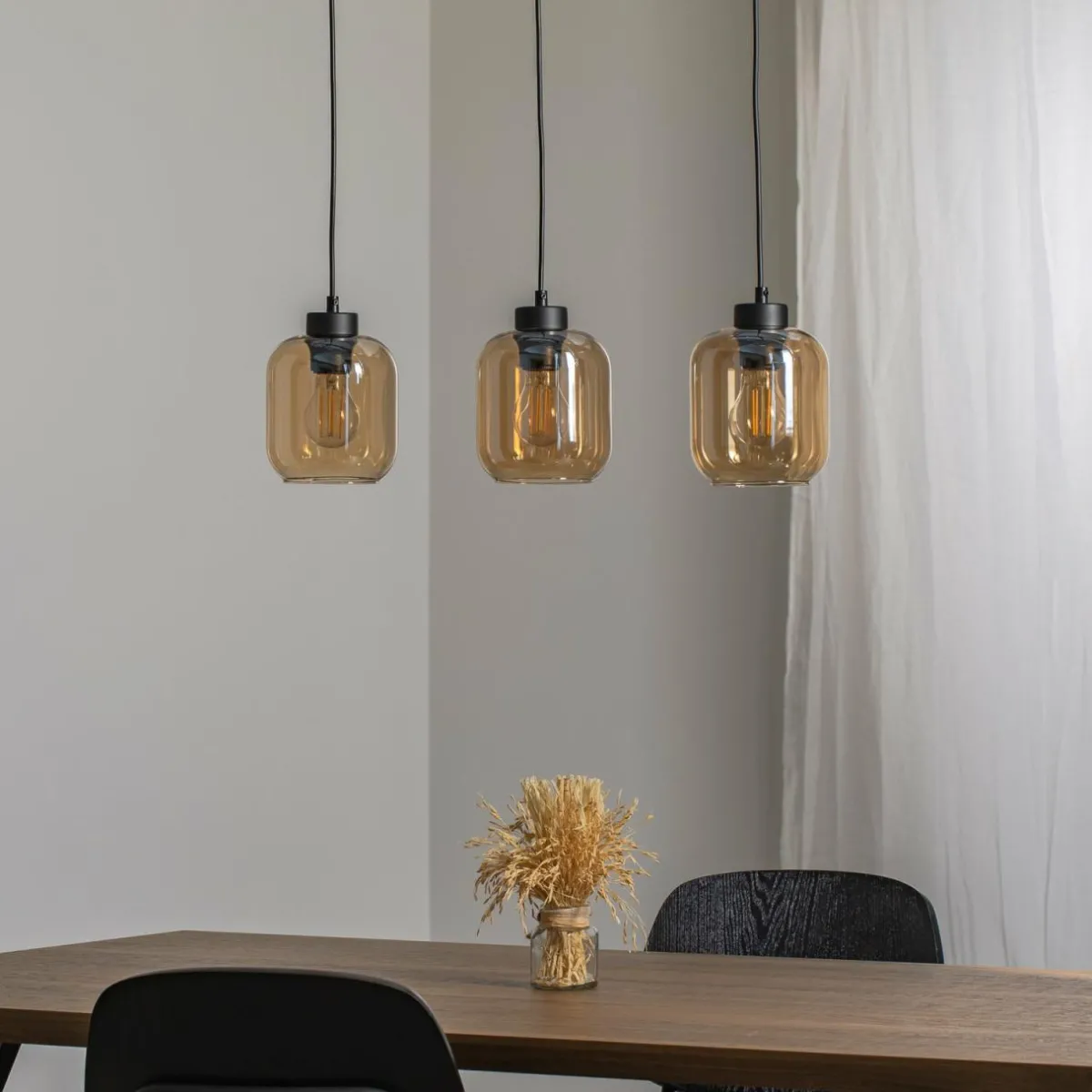 suspension_sombra_ambre___lampes_longue_0.webp Discount Eko-Light Suspension Sombra, ambrée, à 3 lampes, longue