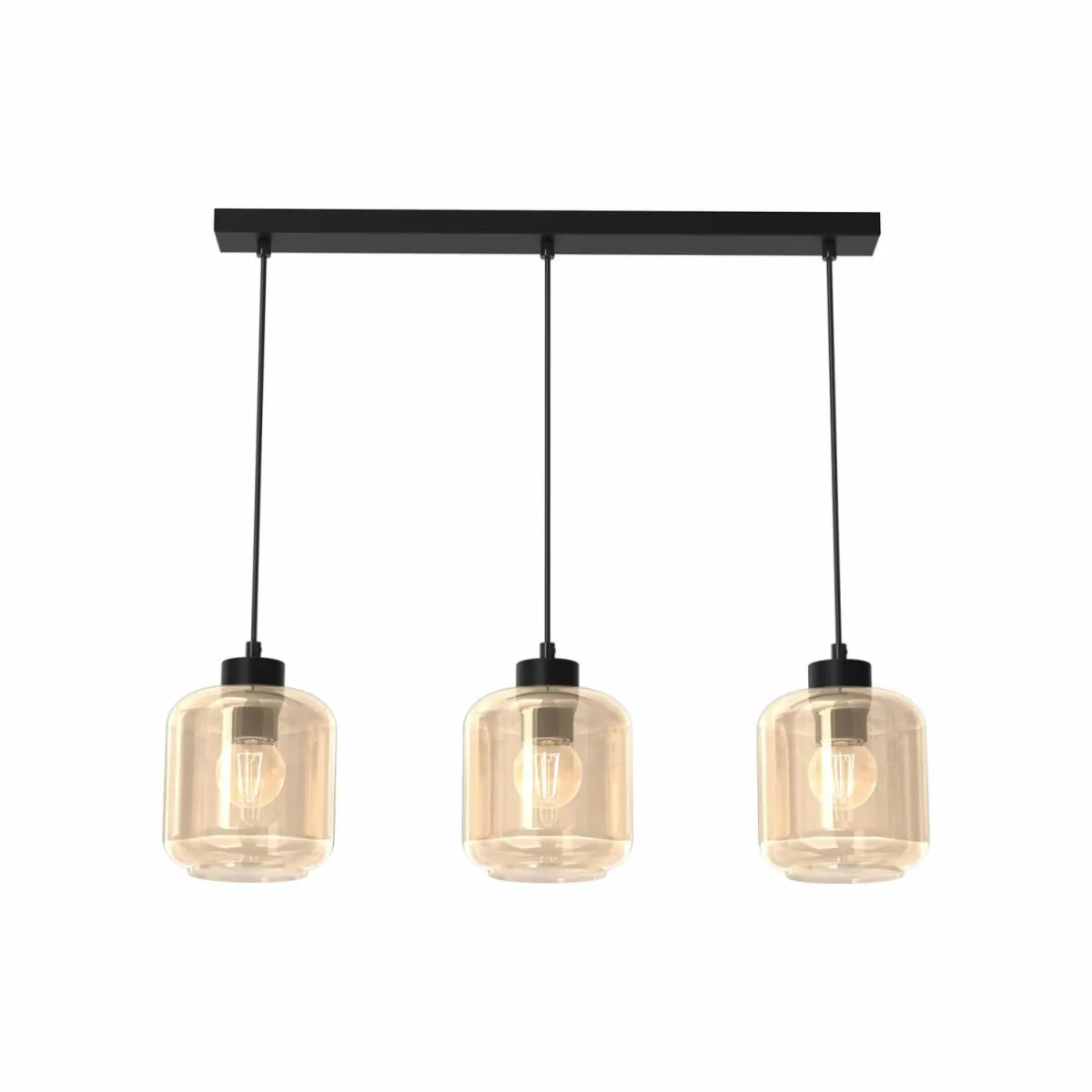suspension_sombra_ambre___lampes_longue_1.webp Discount Eko-Light Suspension Sombra, ambrée, à 3 lampes, longue