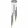 Cheap SIGMA Suspension Sopel Due 5, noir/or, à 5 lampes.