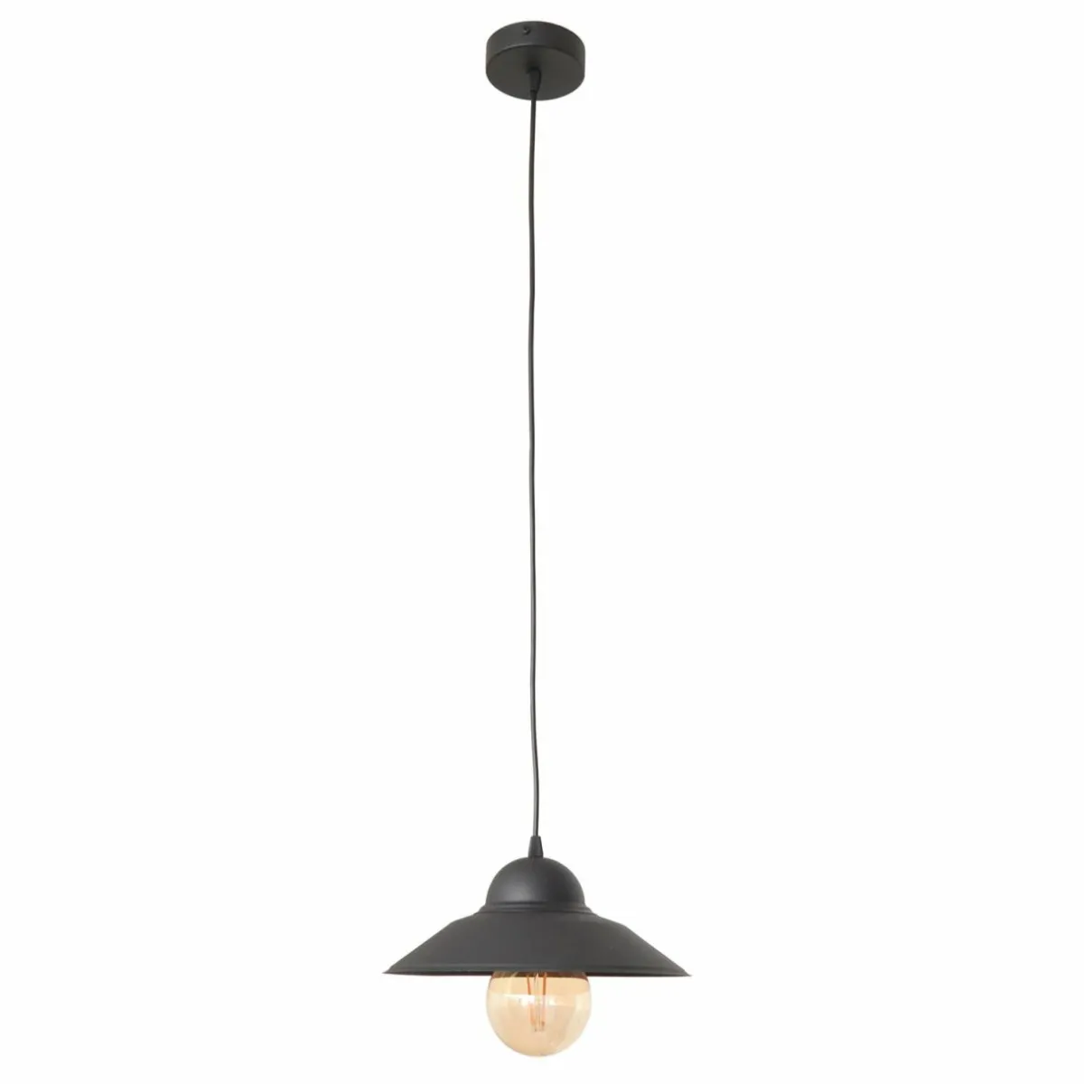 suspension_sorapis_noir_mtal___cm_1.webp Outlet HELAM Suspension Sorapis, noir, métal, Ø 27,5 cm