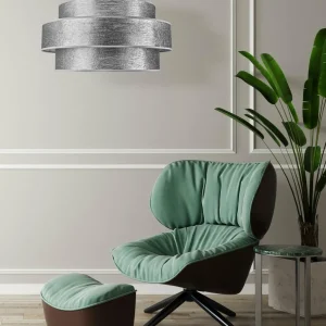 Fashion Duolla Suspension Space, argentée brillante