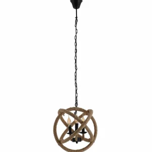 Best Sale Näve Suspension sphérique Regia en corde naturelle