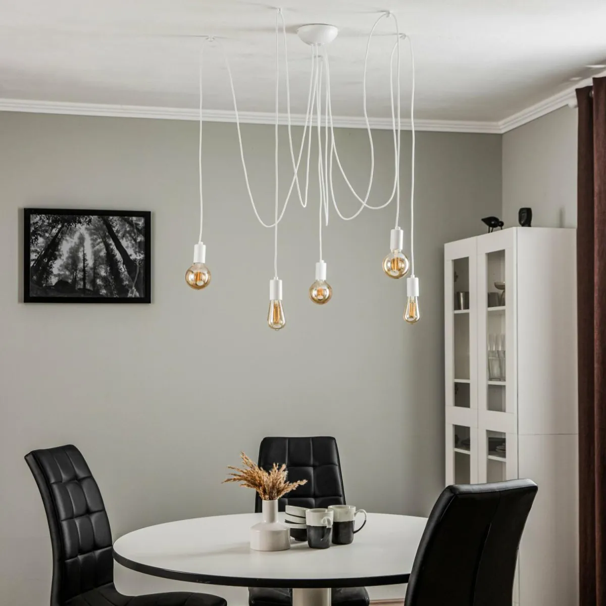 suspension_spider_en_blanc__cinq_lampes_0.webp Hot Nowodvorski Lighting Suspension Spider en blanc, à cinq lampes