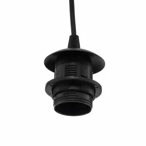 Best EMIBIG LIGHTING Suspension Starla décentrée, 1 lampe, verre ambre