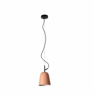 Clearance FARO BARCELONA Suspension Studio, Ø 16 cm, rose/noir, acier