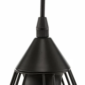 Best EGLO Suspension Tarbes à 1 lampe, 17,5 cm, noir
