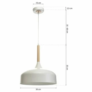 Best Sale Eko-Light Suspension Taylor, blanche
