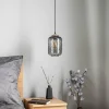 Fashion Solbika Lighting Suspension Tezeusz Abat-jour en verre gris fumé Ø 17cm