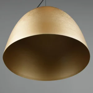 Hot Reality Leuchten Suspension Tilda, à 1 lampe, laiton, Ø 40 cm