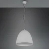 Discount Reality Leuchten Suspension Tilda, à une lampe, grise, Ø 40 cm