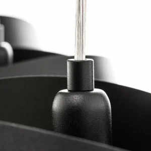 Outlet Domiluce Suspension Tornado à 3 lampes, noire