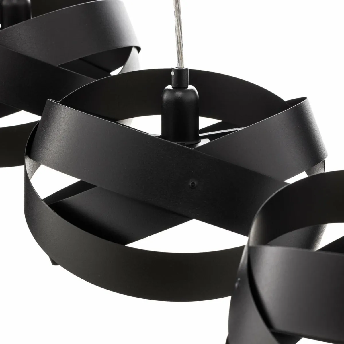 suspension_tornado___lampes_noire_4.webp Outlet Domiluce Suspension Tornado à 3 lampes, noire