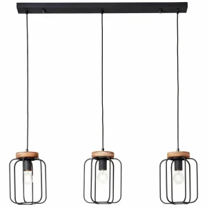 Shop Brilliant Suspension Tosh à trois lampes, linéaire