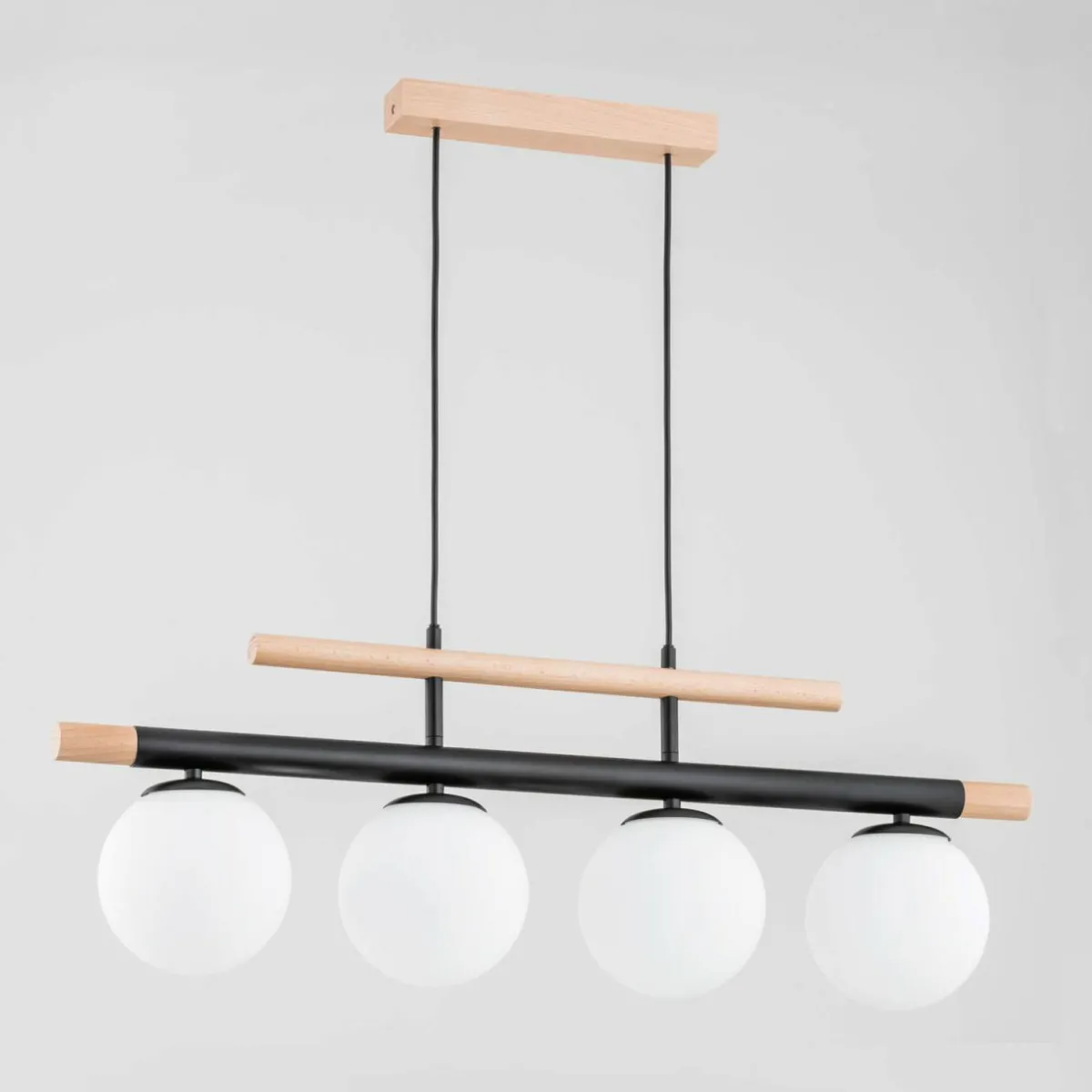 suspension_trendy_en_bois___lampes_0-1.webp Online Alfa Suspension Trendy en bois à 4 lampes