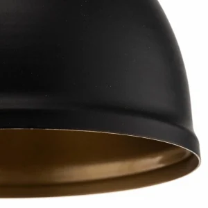 Outlet SIGMA Suspension Trial, à 1 lampe, noir/or