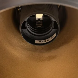 Outlet SIGMA Suspension Trial, à 1 lampe, noir/or