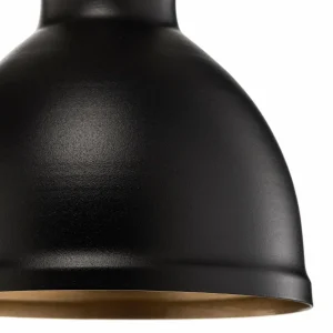 Sale SIGMA Suspension Trial, 3 lampes linear, noir/or