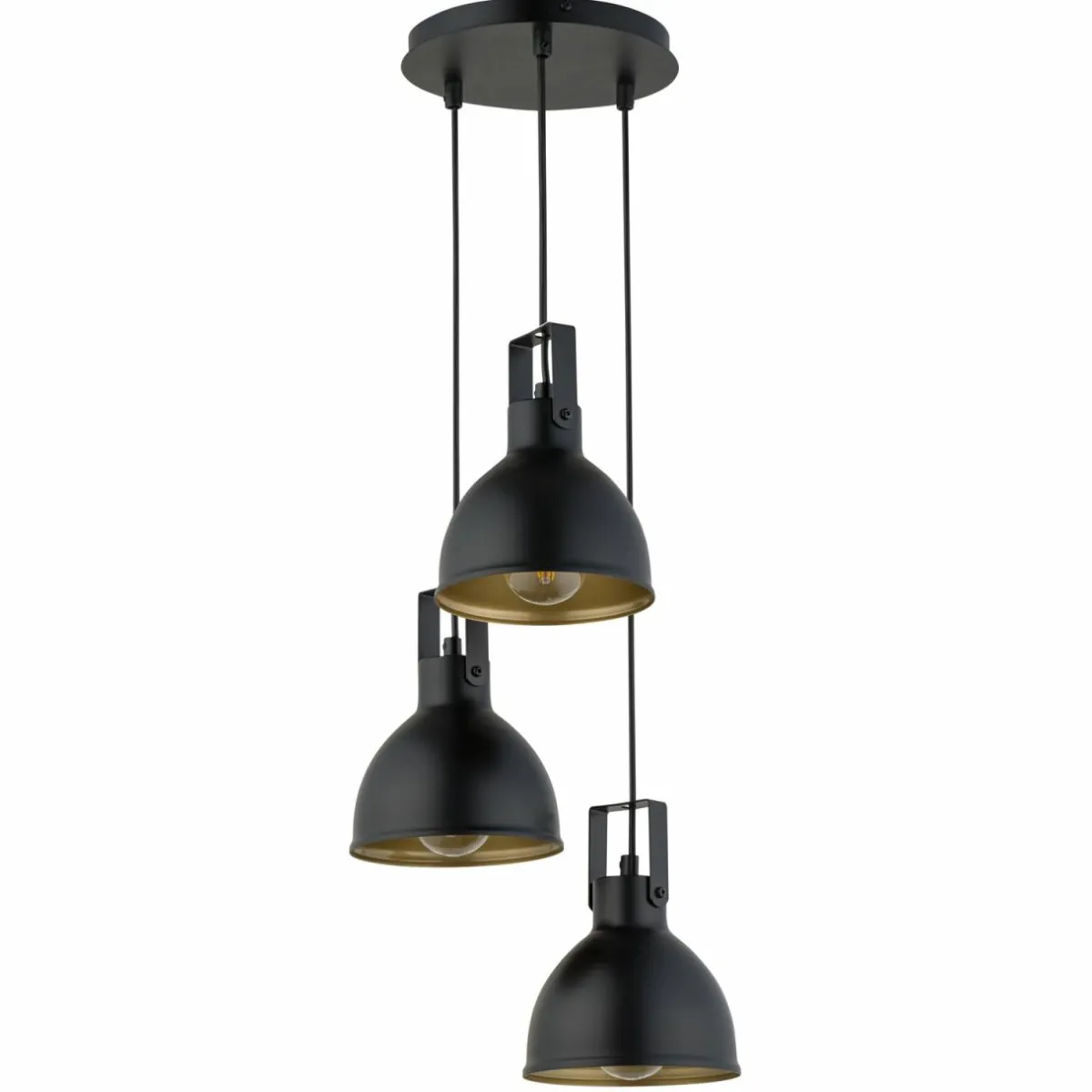 suspension_trial__lampes_rondelle_noiror_0.webp Cheap SIGMA Suspension Trial, 3 lampes Rondelle noir/or
