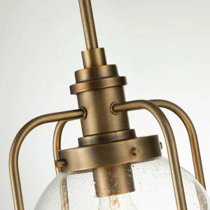 Store Quintiesse Suspension Tricocent, laiton/transparente, 1 lampe