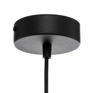 Best Solbika Lighting Suspension Tube avec abat-jour en verre brun clair Ø 25cm