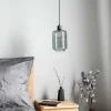 Cheap Solbika Lighting Suspension Tube avec abat-jour en verre gris fumé Ø 17cm