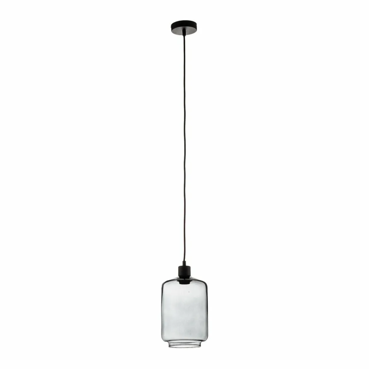 suspension_tube_avec_abatjour_en_verre_gris_fum__cm_1.webp Cheap Solbika Lighting Suspension Tube avec abat-jour en verre gris fumé Ø 17cm