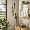 Sale Zijlstra Suspension Tube, noir, Ø 30 cm, métal, à 5 lampes