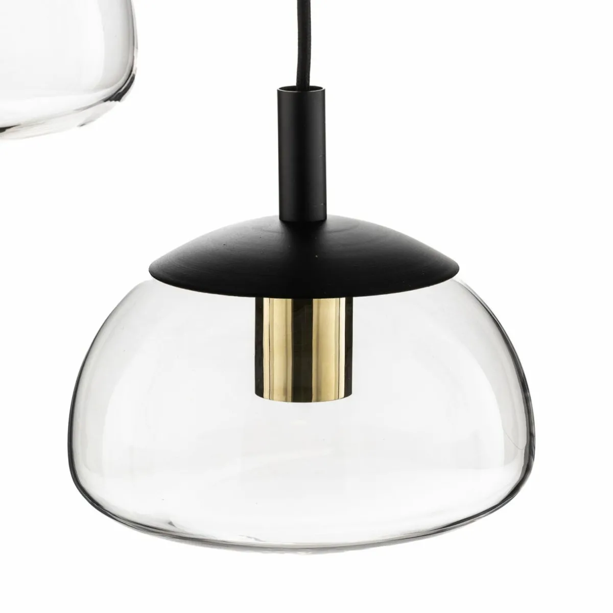 suspension_turku__lampes_ronde_transparentenoire_4.webp Sale Euluna Suspension Turku 3 lampes ronde transparente/noire