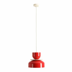 Cheap ALDEX Suspension Uto, rouge, abat-jour métallique, 30 cm