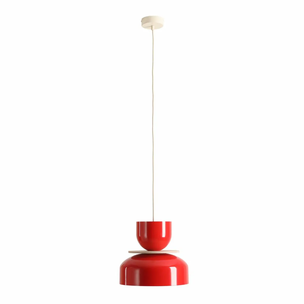 suspension_uto_rouge_abatjour_mtallique__cm_0.webp Cheap ALDEX Suspension Uto, rouge, abat-jour métallique, 30 cm